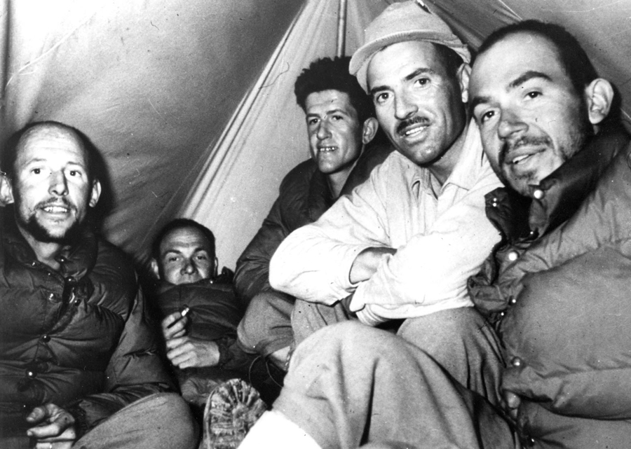 L'équipe Annapurna en 1950